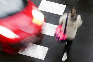 pedestrian accident from speeding