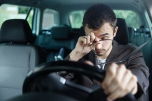 drowsy driving pedestrian accident
