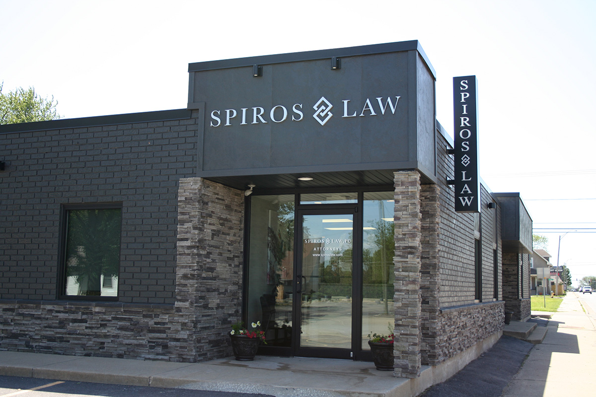 Spiros Law, P.C. Kankakee office for personal injury law in Kankakee, Illinois 