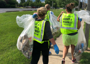 Spiros Law volunteers for Adopt A Highway
