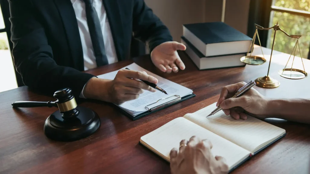 attorney and client during personal injury claim